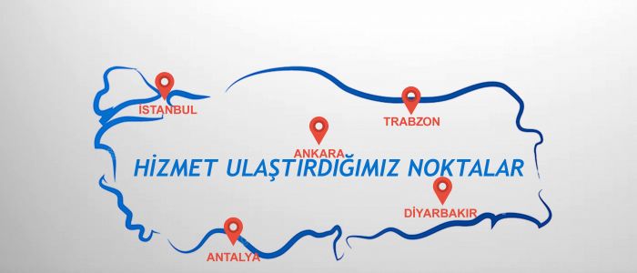 Türkiyenin Her Noktasına Hizmet